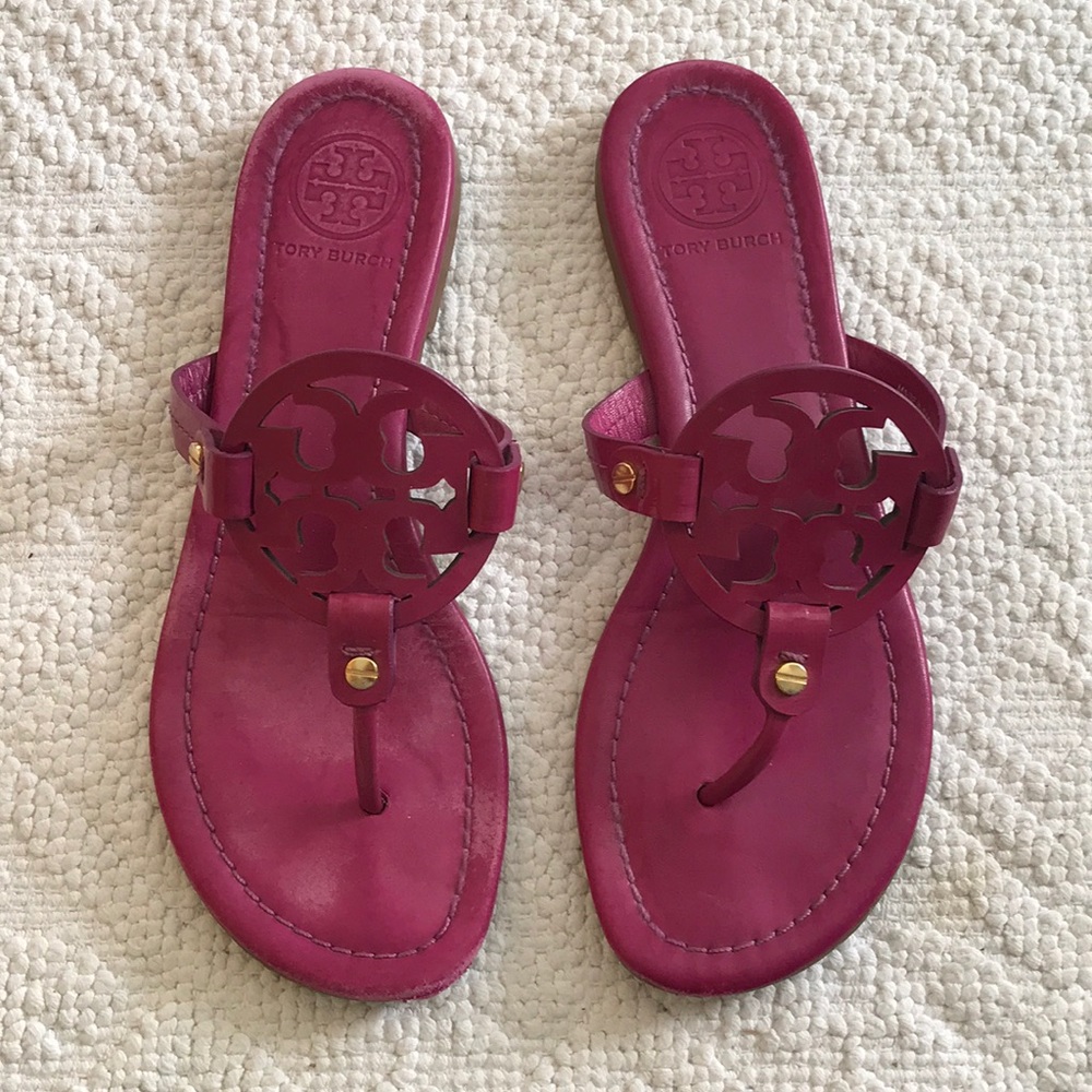 Tory Burch Leather Miller Sandal